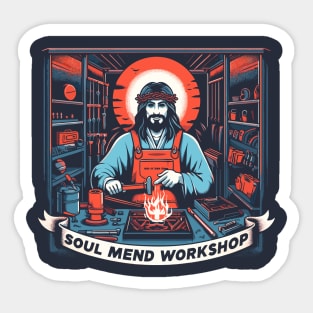 Soul Mend Workshop Sticker